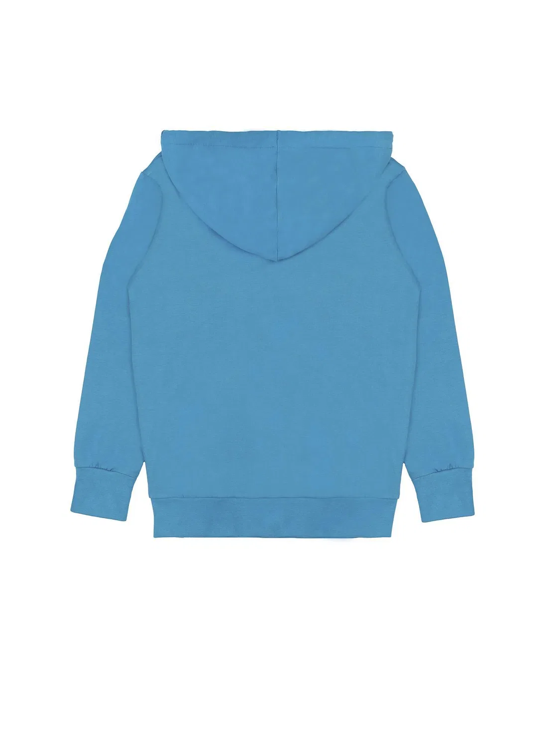 Детское худи с капюшоном и молнией Leone 1947 Apparel New Basic, Blau — фото 2