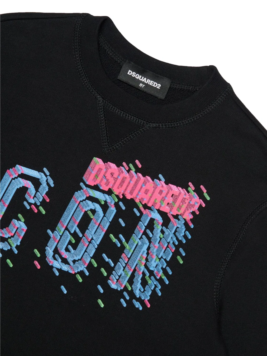 Толстовка с графическим принтом DSQUARED2, черный — фото 2
