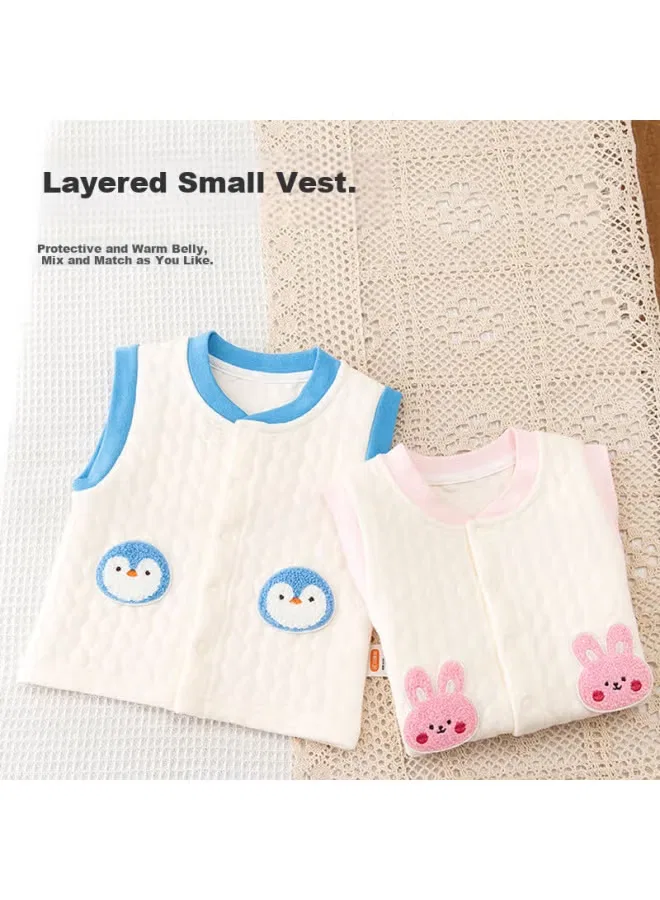 Жилет детский утепленный на плечи Babyprints, розовый — фото 2