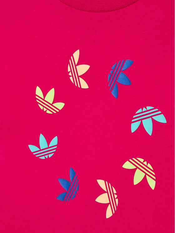 Футболка regular fit adicolor Adidas, розовый — фото 3
