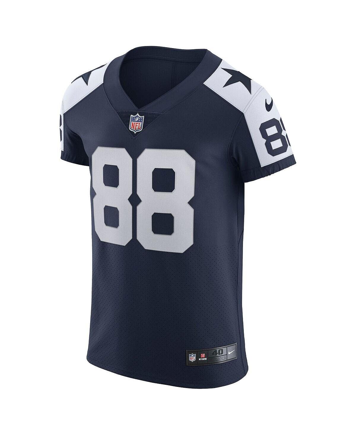 Мужская футболка ceedee lamb navy dallas cowboys alternate vapor elite Nike, синий — фото 4