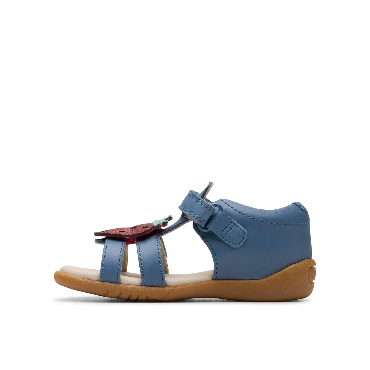 Детские сандалии для девочек Zora Berry Clarks, Blue — фото 2