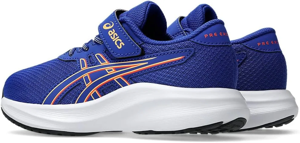 Детские беговые кроссовки для мальчиков PRE Excite 11 PS ASICS, Prussian Blue/Orange Glow — фото 3
