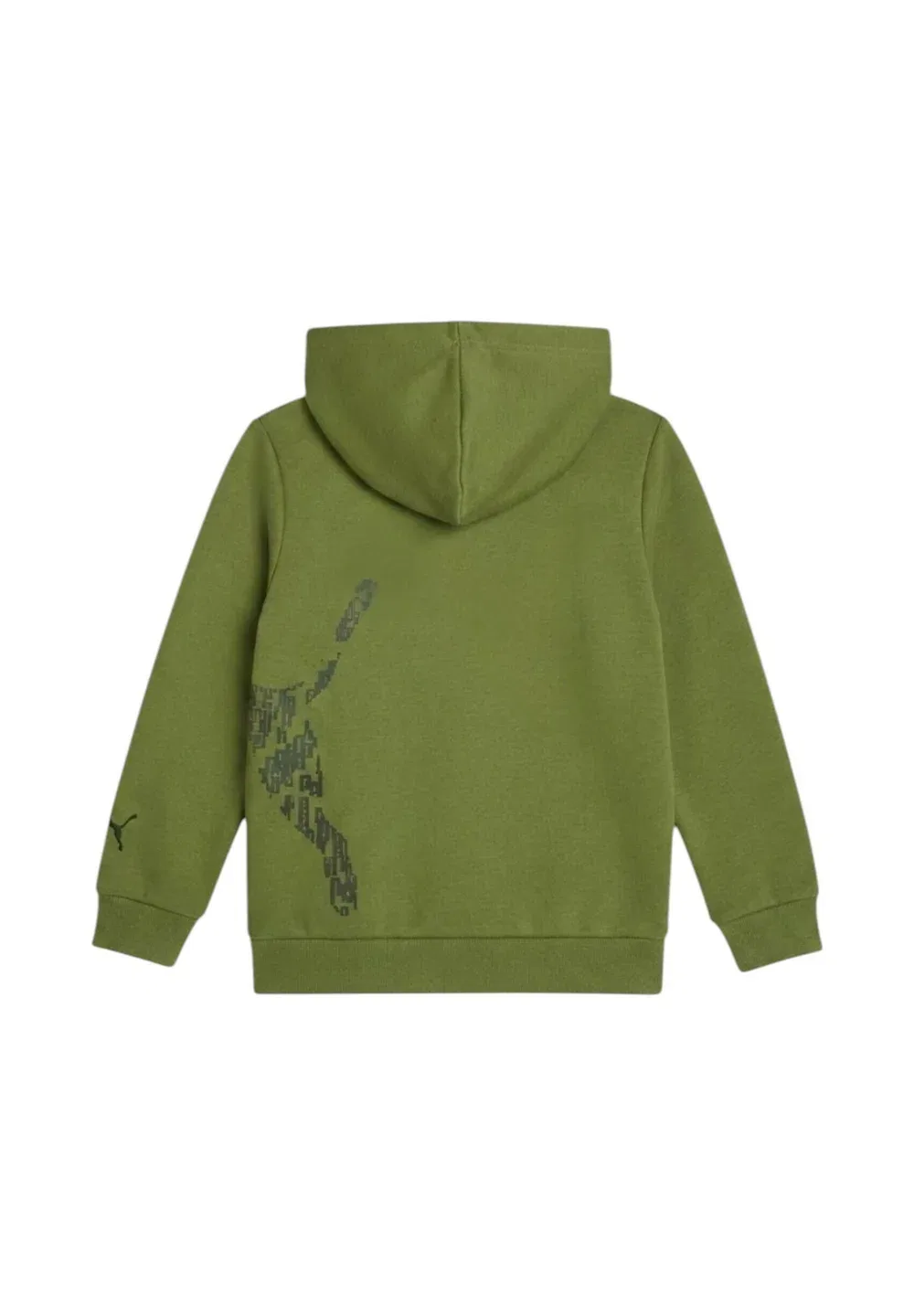 Felpa zip ess grap полная молния ho col 68 - толстовка на молнии Puma, Green — фото 3