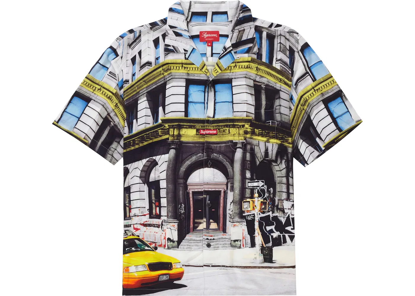 Мужская рубашка с коротким рукавом Supreme 190 Bowery Rayon, Multicolor