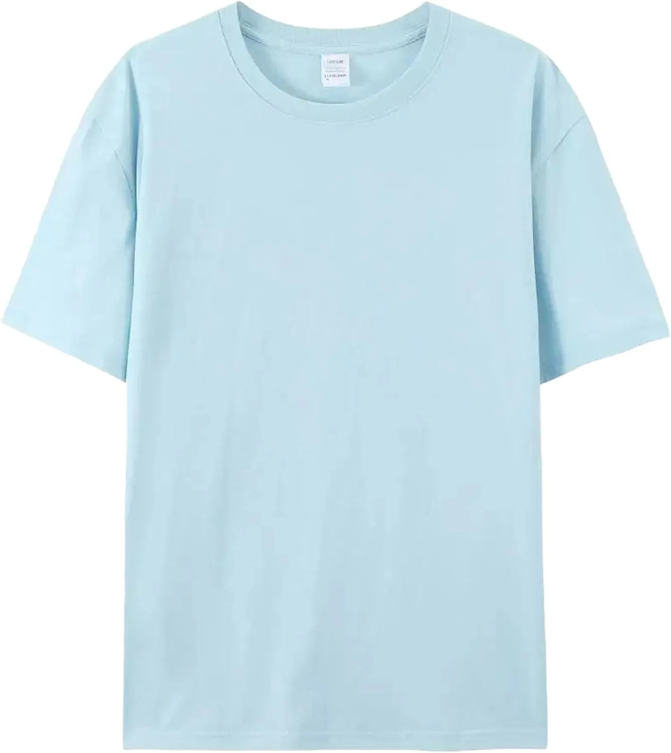 Мужская хлопковая футболка Regular Fit, Light Blue