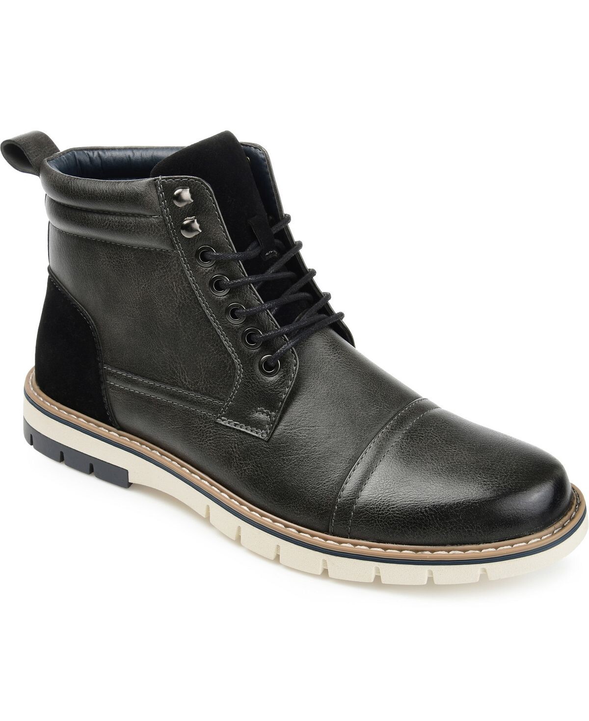 

Мужские ботильоны lucien cap toe Vance Co., серый