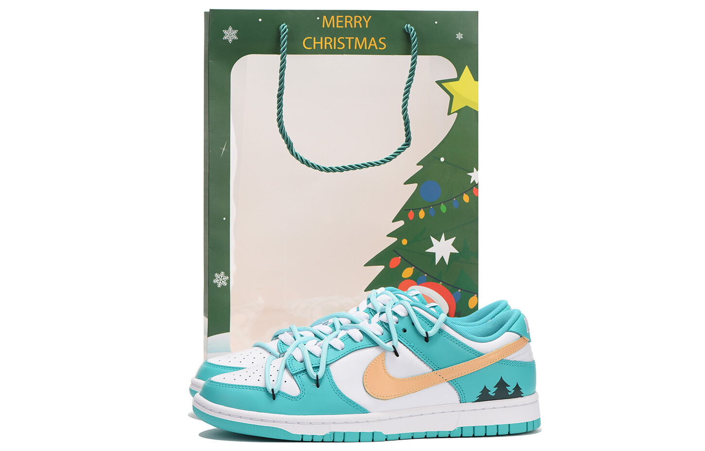 

Кроссовки Nike Dunk Skateboard Shoes Men Low-Top Gold