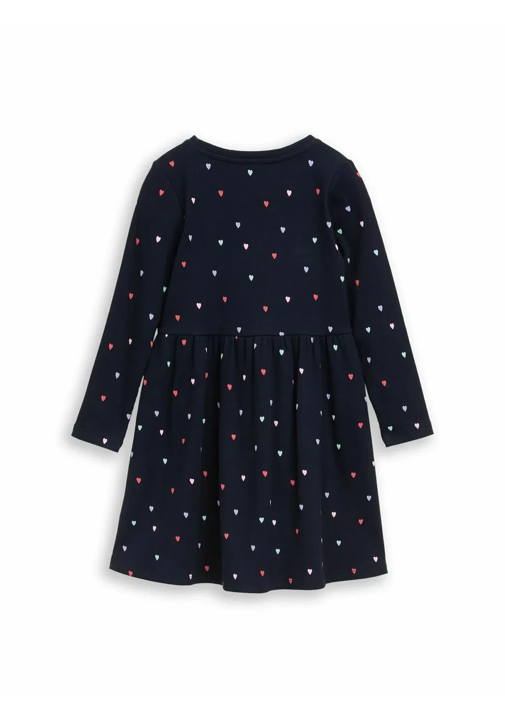 Kleider & комбинезоны mini-kleid с принтом Herz - дневное платье Tom Tailor, Navy Colorful Heart — фото 2