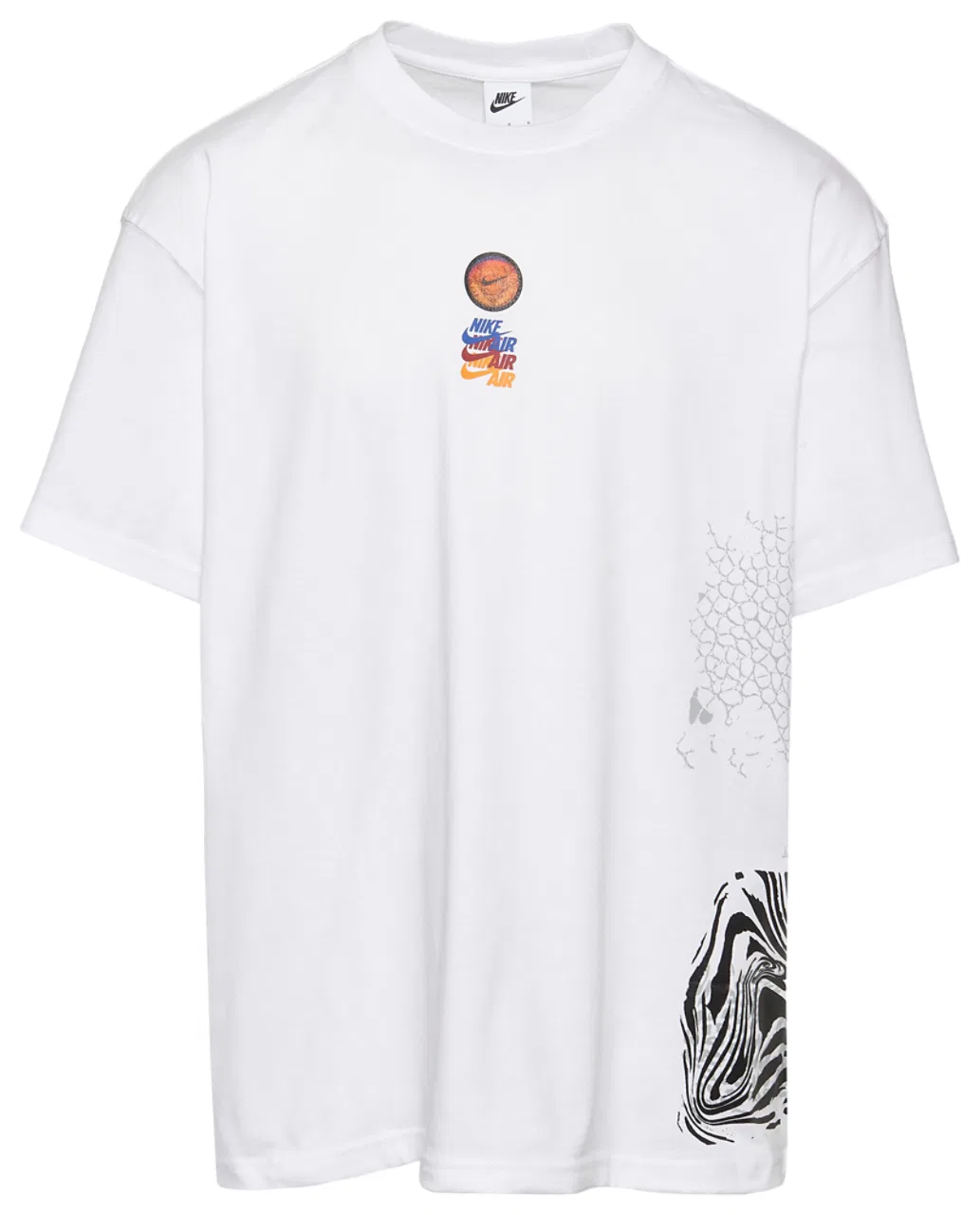 Мужская футболка из хлопка средней плотности Max90 Nike, белый
