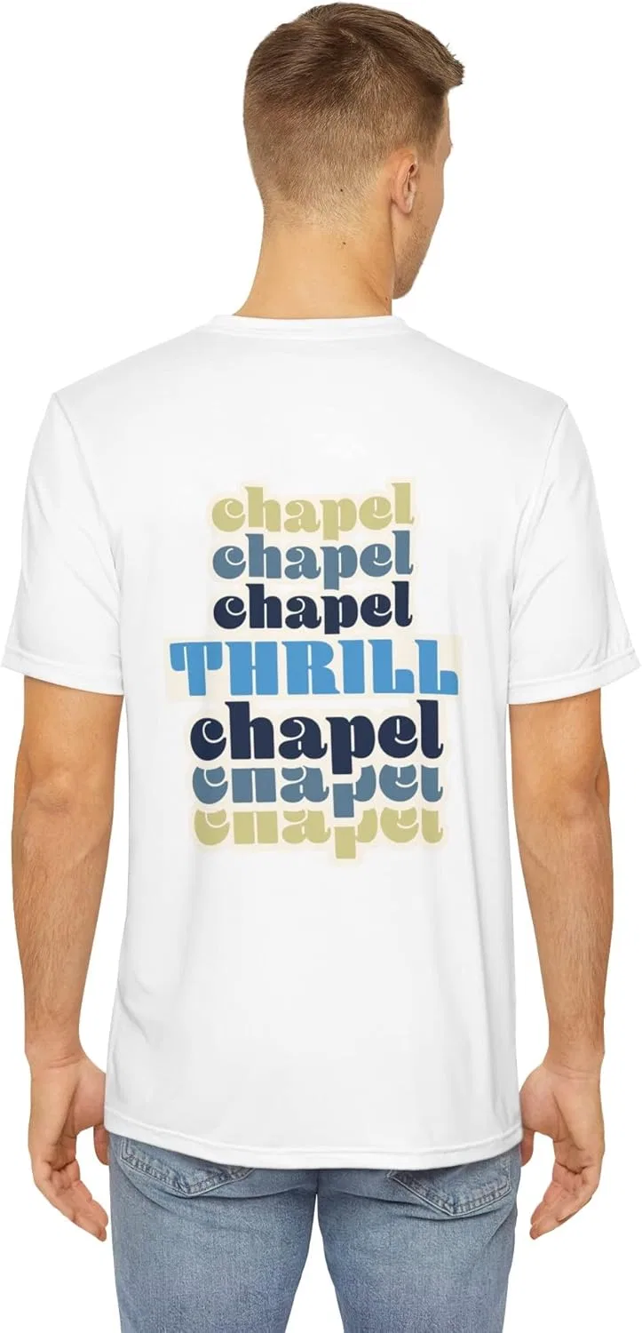 Мужская футболка с принтом UNC Chapel Thrill Tar Heels Generic, 2xl