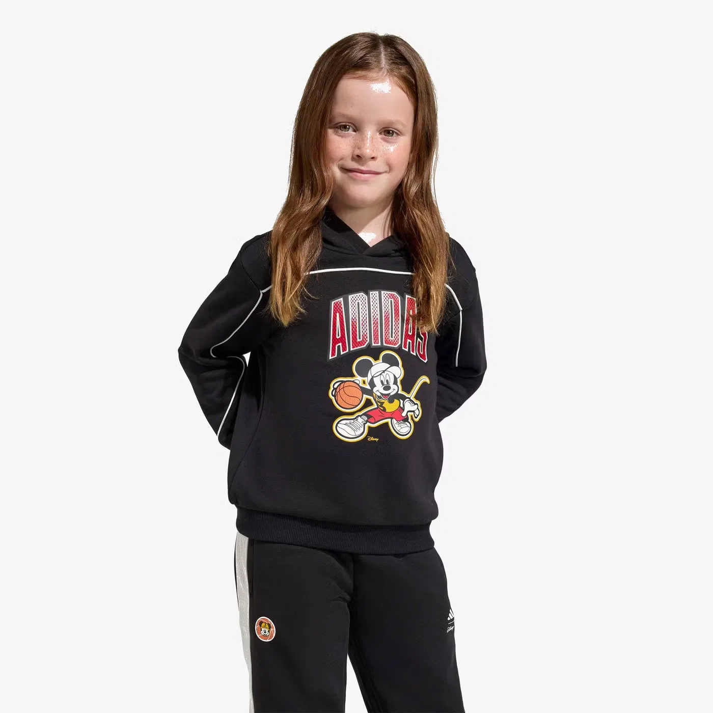 Свитшот с принтом Disney Mickey Mouse Adidas, черный — фото 2