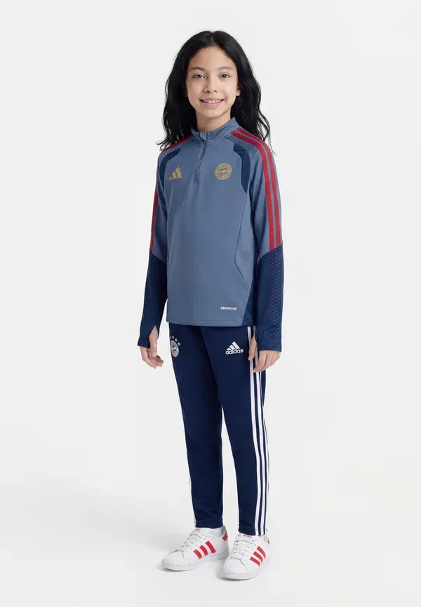 Тренировочная футболка унисекс ФК Бавария с длинными рукавами Adidas Performance, чернильный
