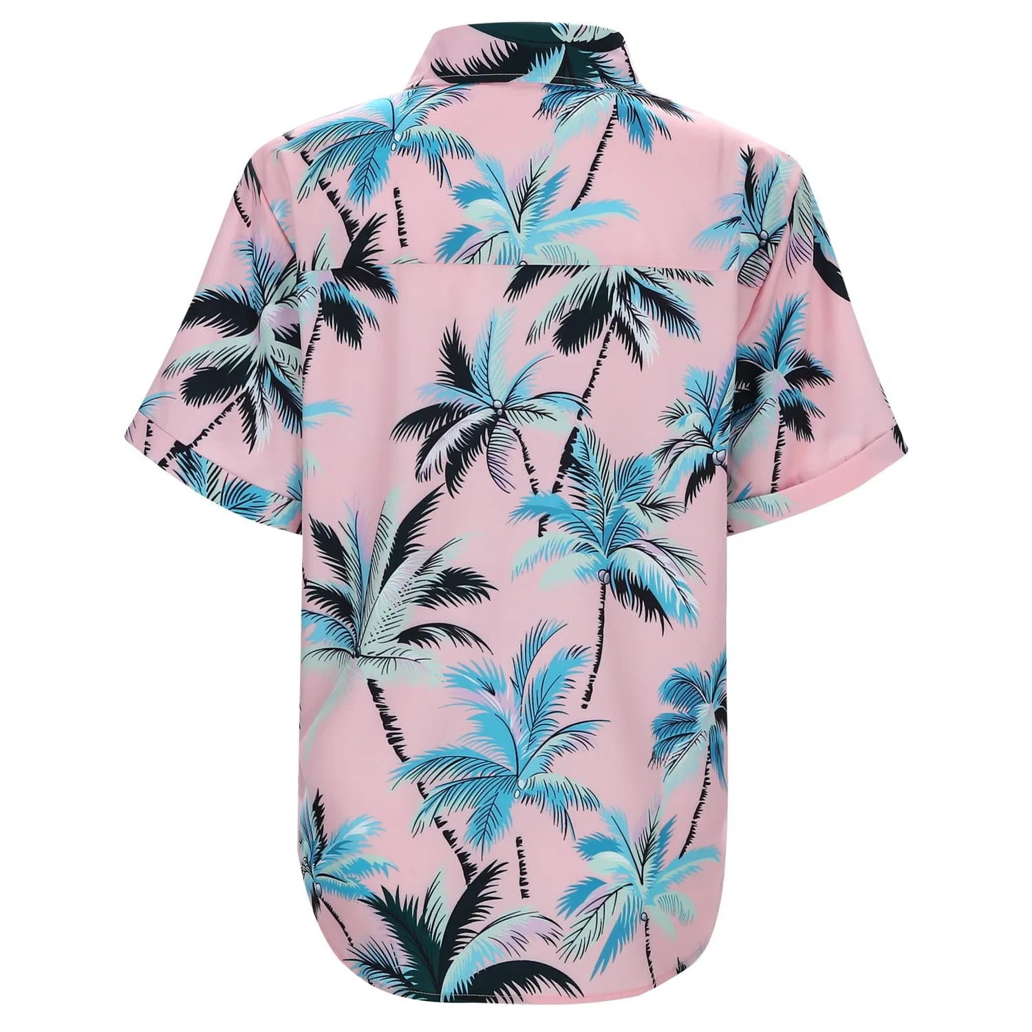 Женская футболка с коротким рукавом с принтом Hawaii, Z1e-pink — фото 4