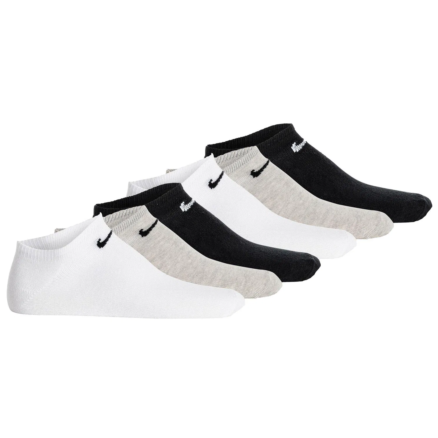 Детские носки-невидимки с технологией Dri-FIT Nike, Bunt / Grungrau