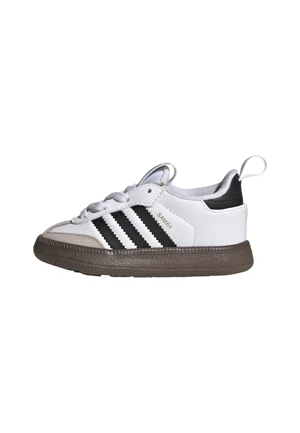 Детские кроссовки Adidas Originals, белый/черный/золотой