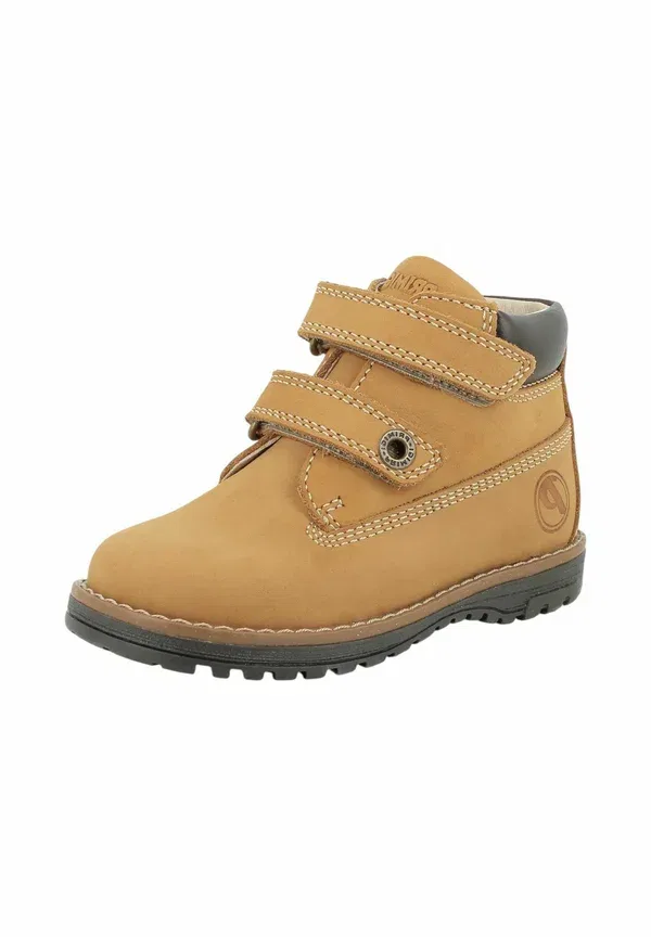 Ботинки кожаные Baby shoes Primigi, Mustard Yellow, желтый — фото 2