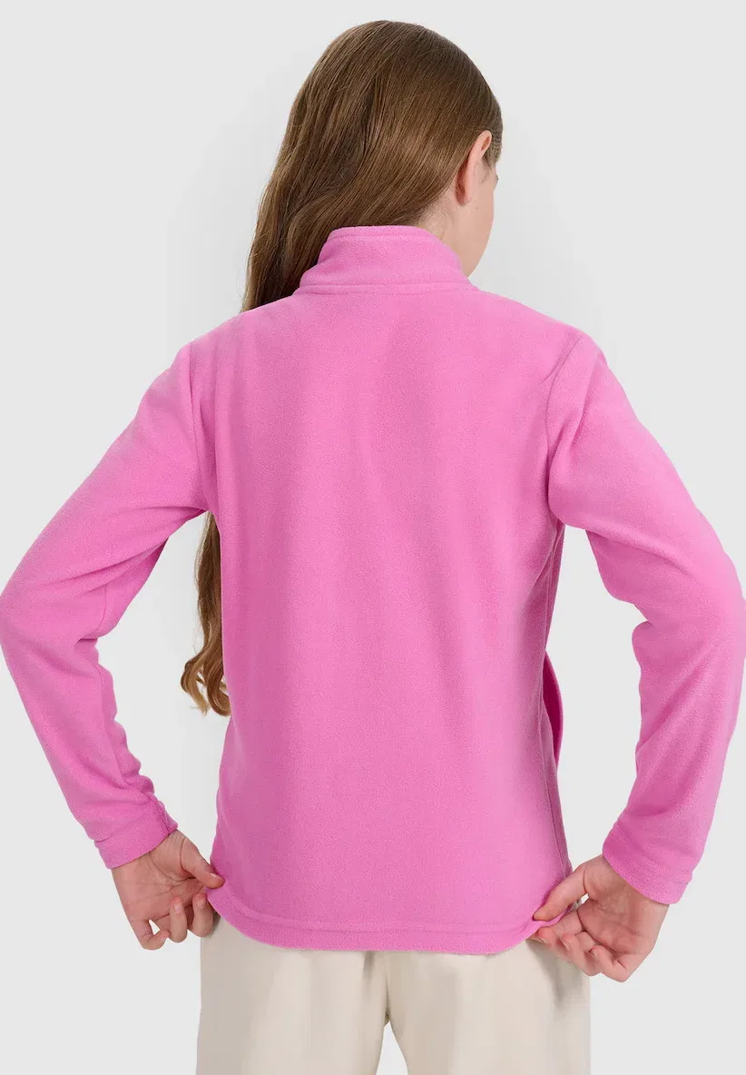 Polar ze stójką slim dziewczęcy - флисовая куртка 4F, Pink — фото 3