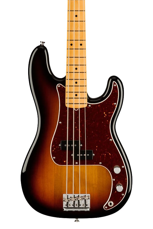 

Бас-гитара Fender American Professional II Precision, накладка из клена, 3 цвета Sunburst Precision Bass