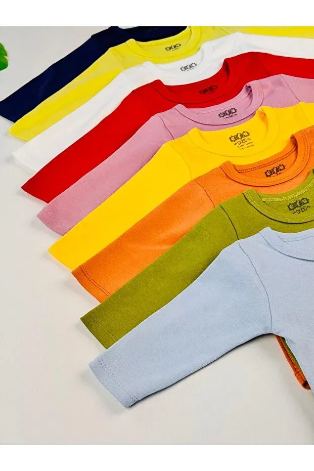 Детское боди с длинным рукавом Basics Efu Baby, Multicolor — фото 2
