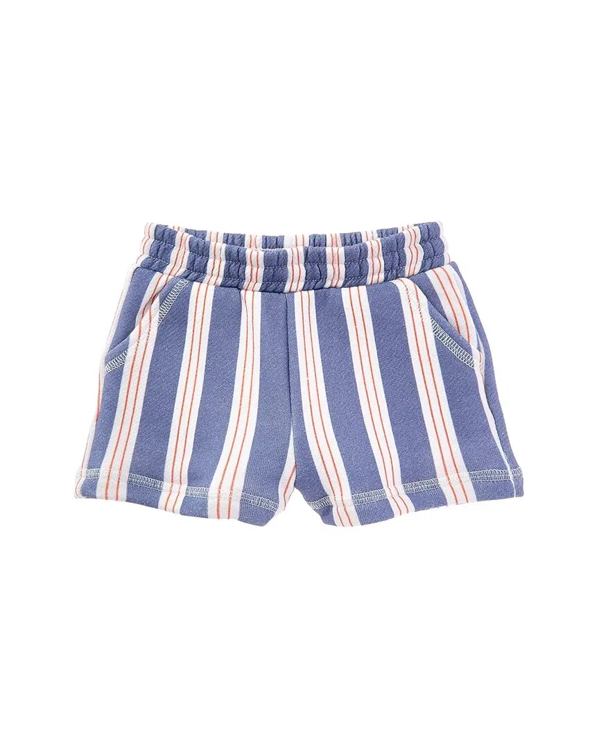 Детские шорты с принтом в полоску Zuma Terry Cozy Beach Short Chaser, синий — фото 2