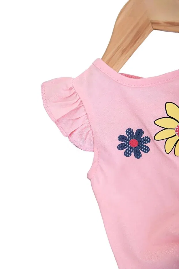 Детский комплект для девочек хлопковый Voyyo Kids Baby, Pink — фото 4