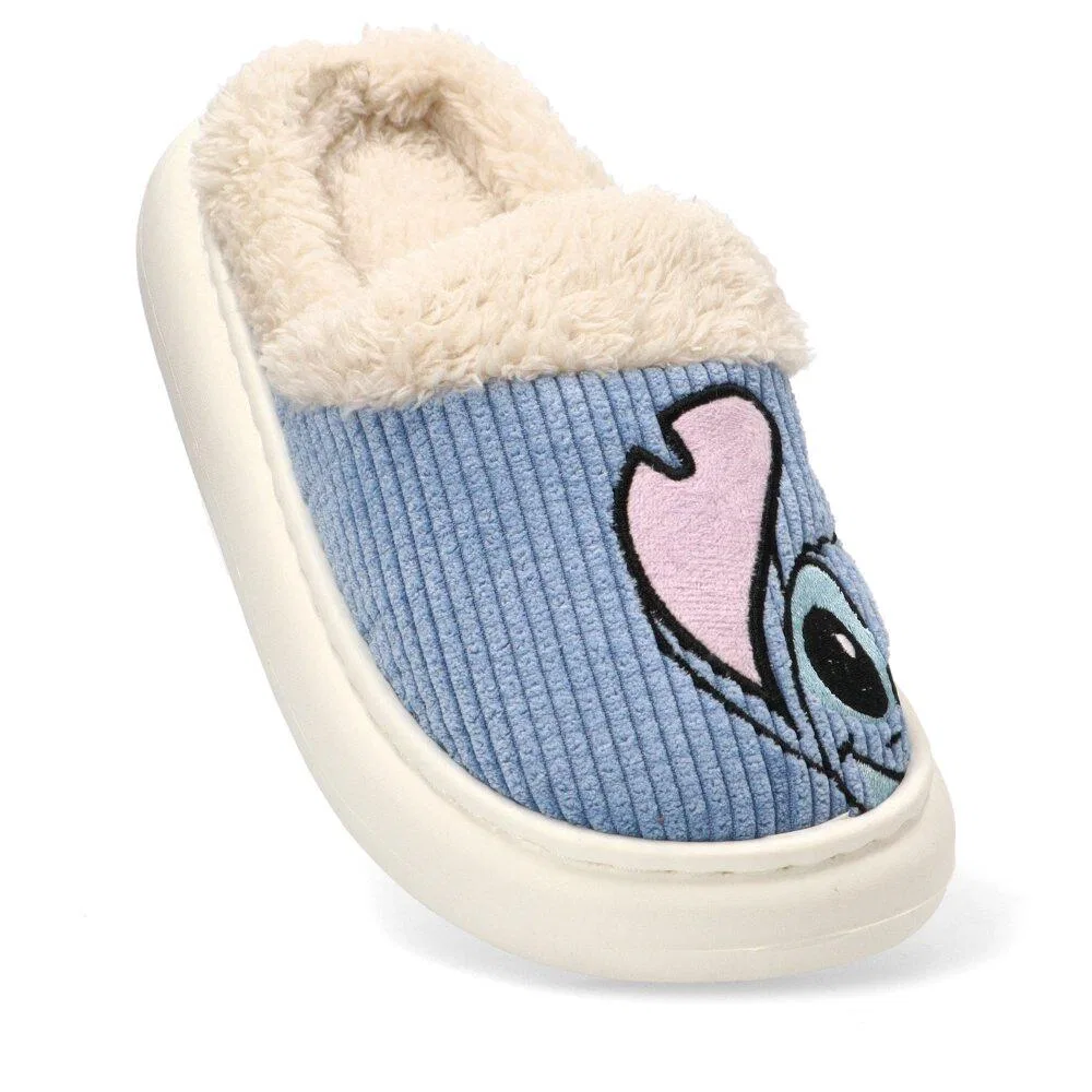 Детские тапочки с 3D-аппликацией Stitch Luna, Blue