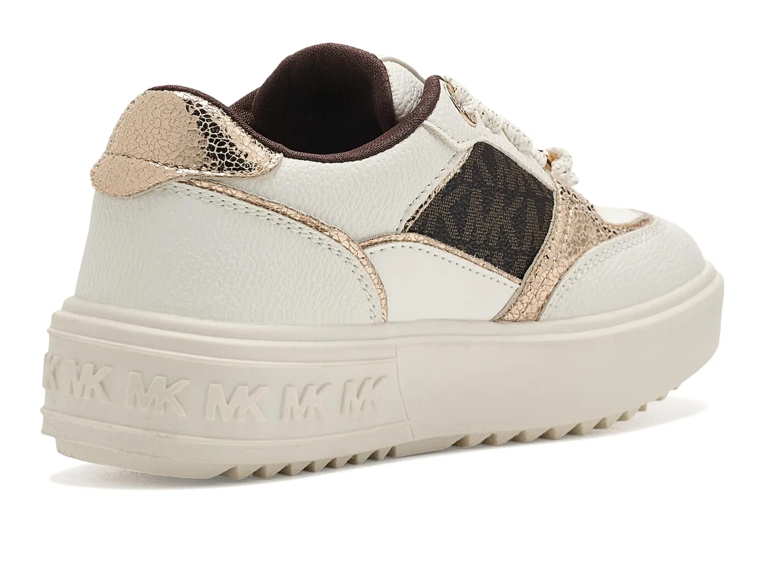 Кроссовки Emmet Clarke (для маленьких и больших детей) Michael Michael Kors Kids, White — фото 4