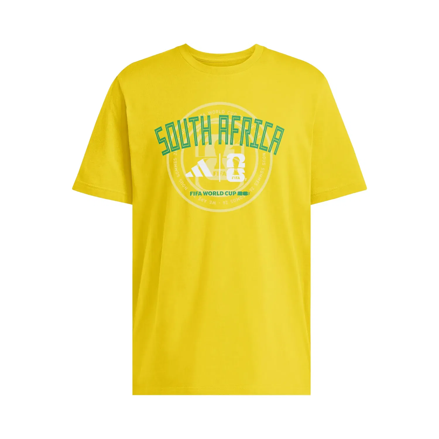 Футболка Adidas FIFA World Cup 26 Qualifier Tee, желтый
