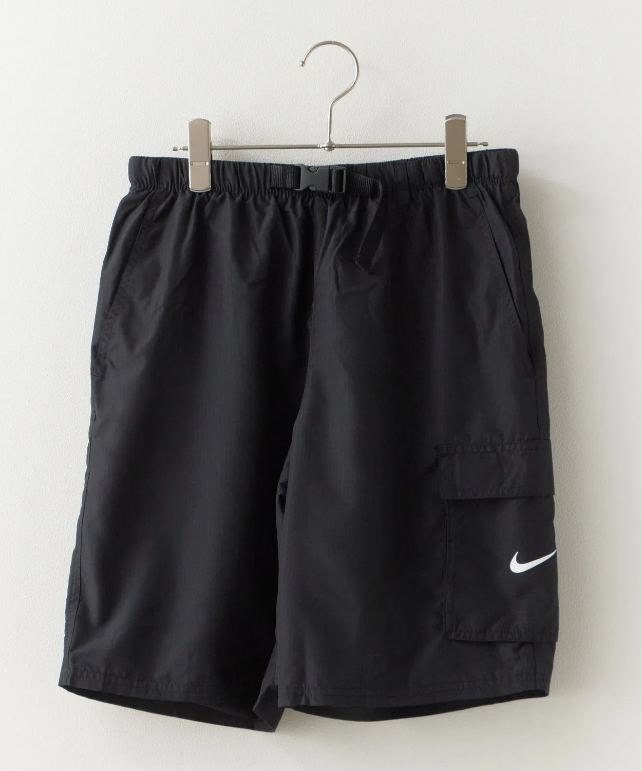 Мужские шорты для плавания с принтом NIKE Ripstop 9 Cargo Volley Shorts, Black — фото 2