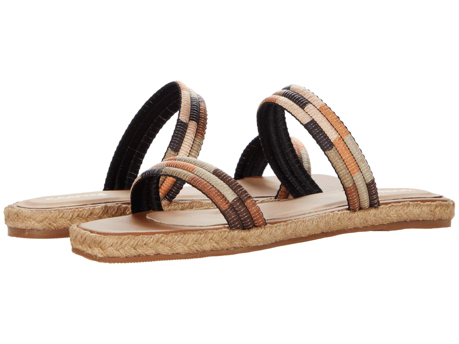 

Сандалии KAANAS, Shikoku Multicolored Yute-Wrapped Flatform