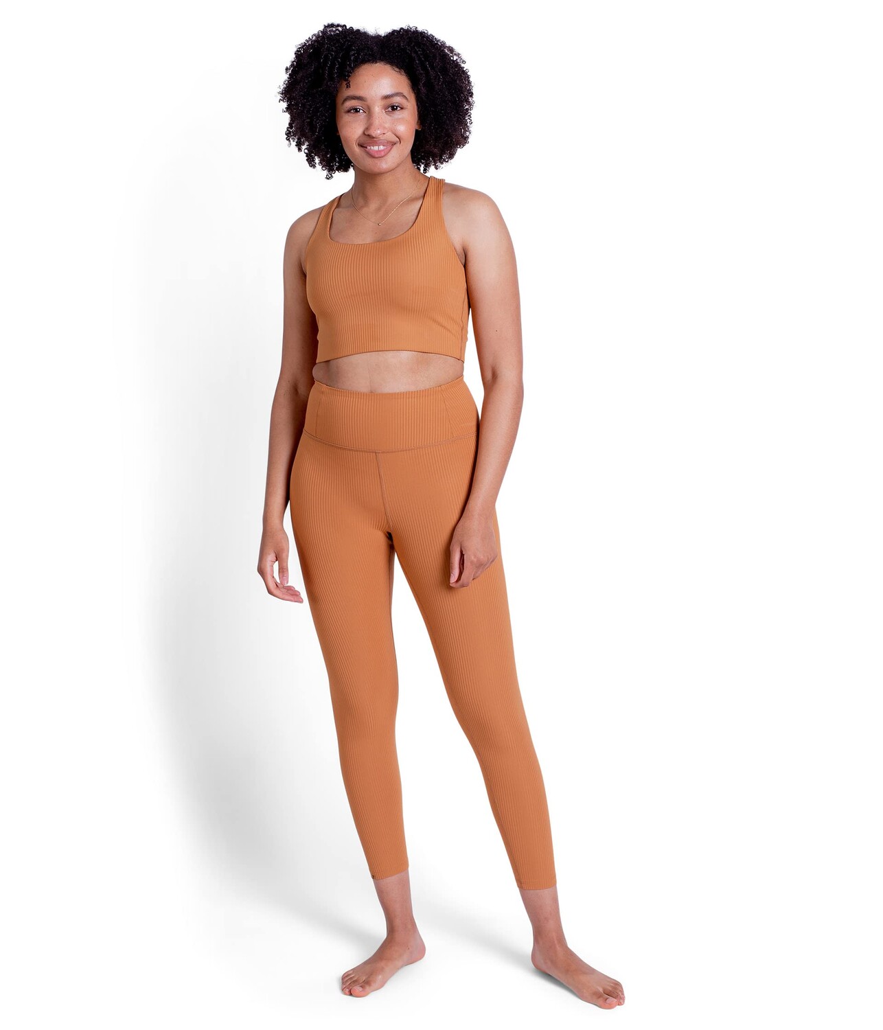 

Леггинсы girlfriend collective, Rib 7/8 Length Leggings