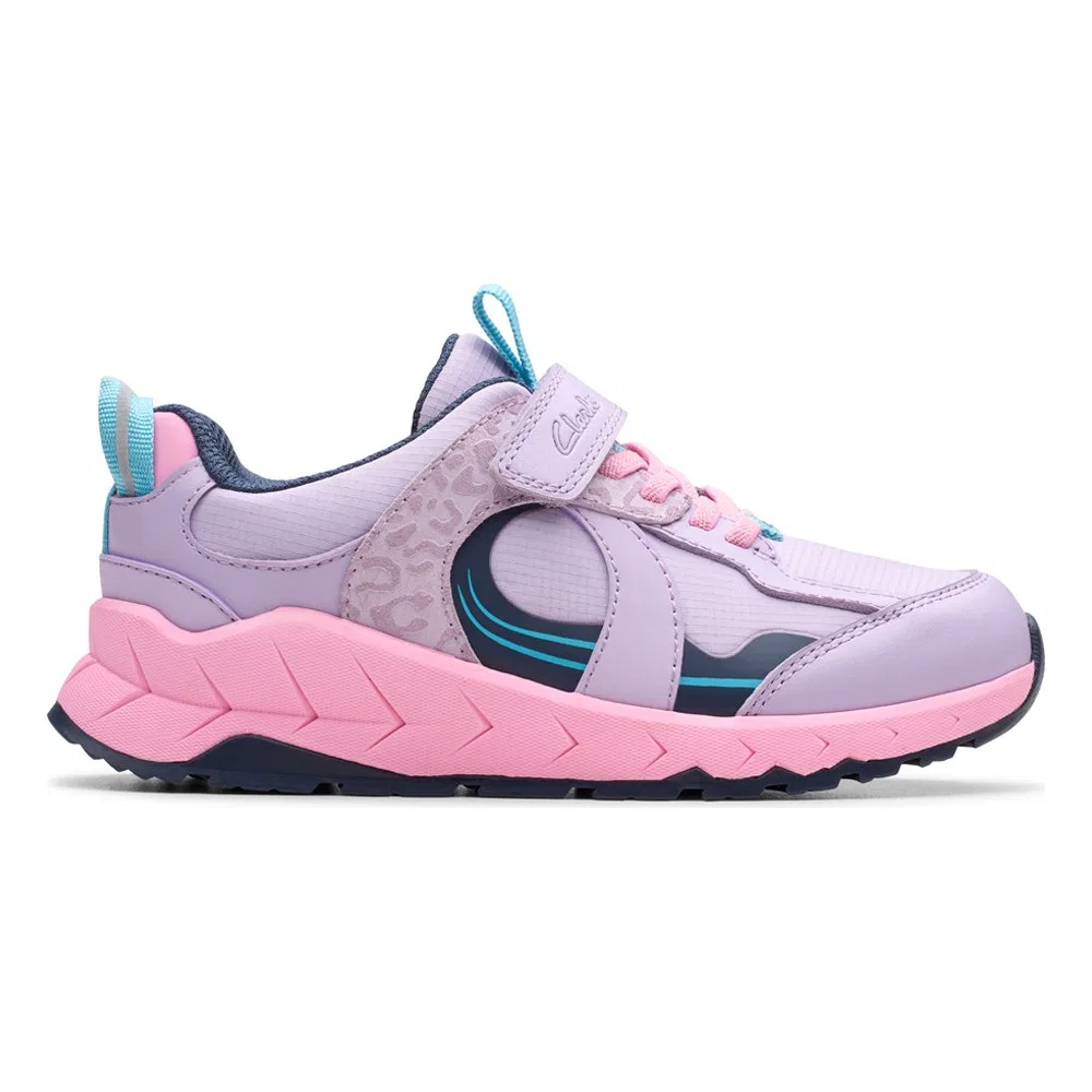 Детские спортивные кроссовки для девочек Clarks Selva Hero K Clarks