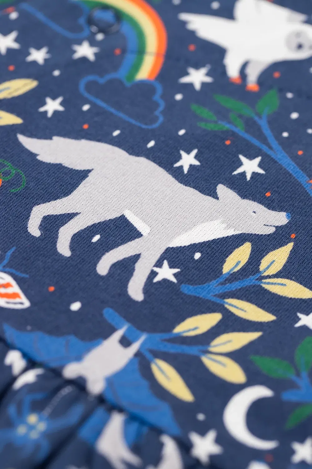 Платье-кимоно Kiki Frugi, Navy — фото 3
