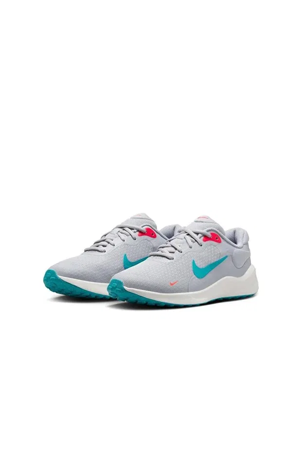 Детские кроссовки для девочек с принтом Child Revolution 7 GS Nike, Lightgrey/Blue