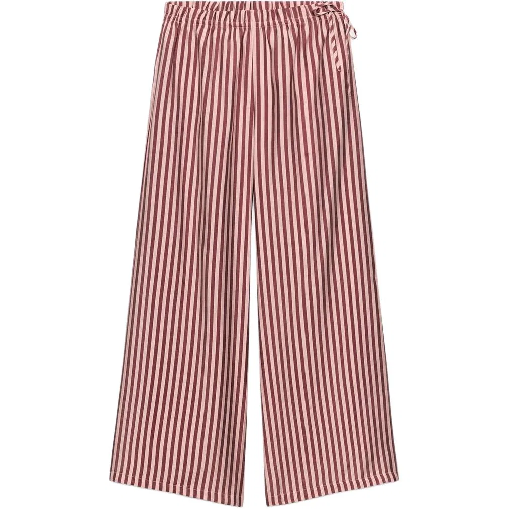 Женские брюки свободного кроя с широкими штанинами Pink ZARA, Pink