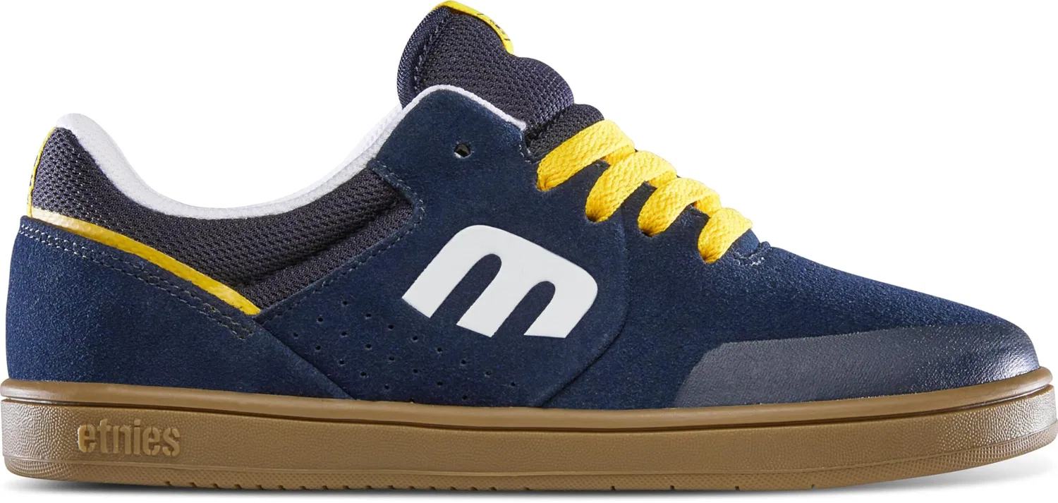 Детские кроссовки для мальчиков Kids Marana Etnies, Navy Gum Yellow