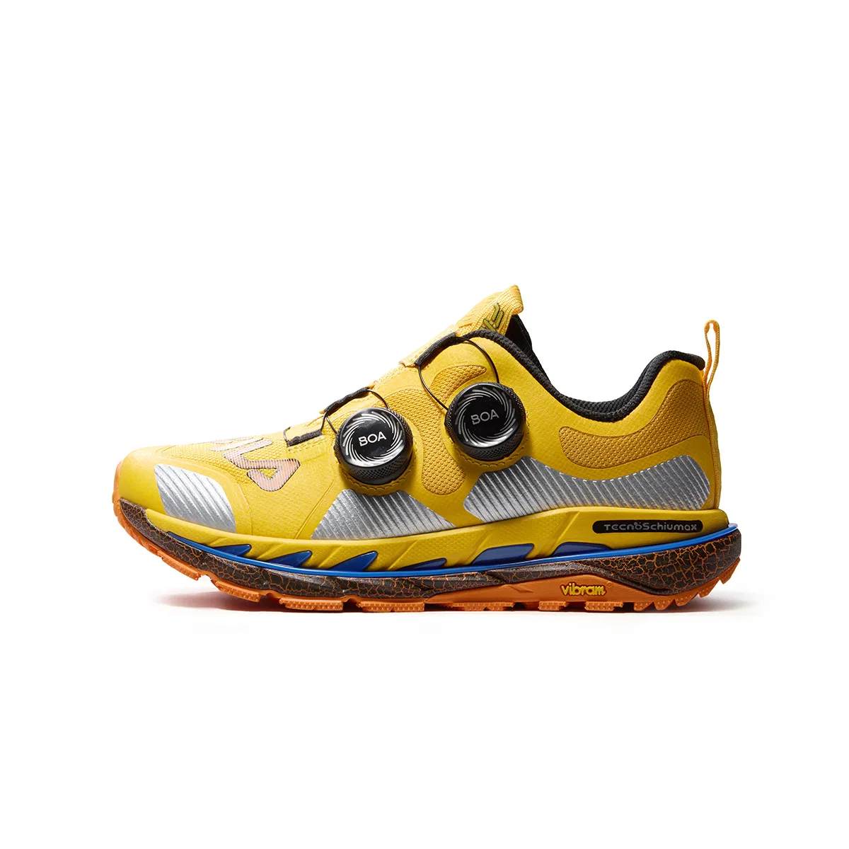 Детские кроссовки для активного отдыха FILA KIDS, Bright Yellow/Space Silver