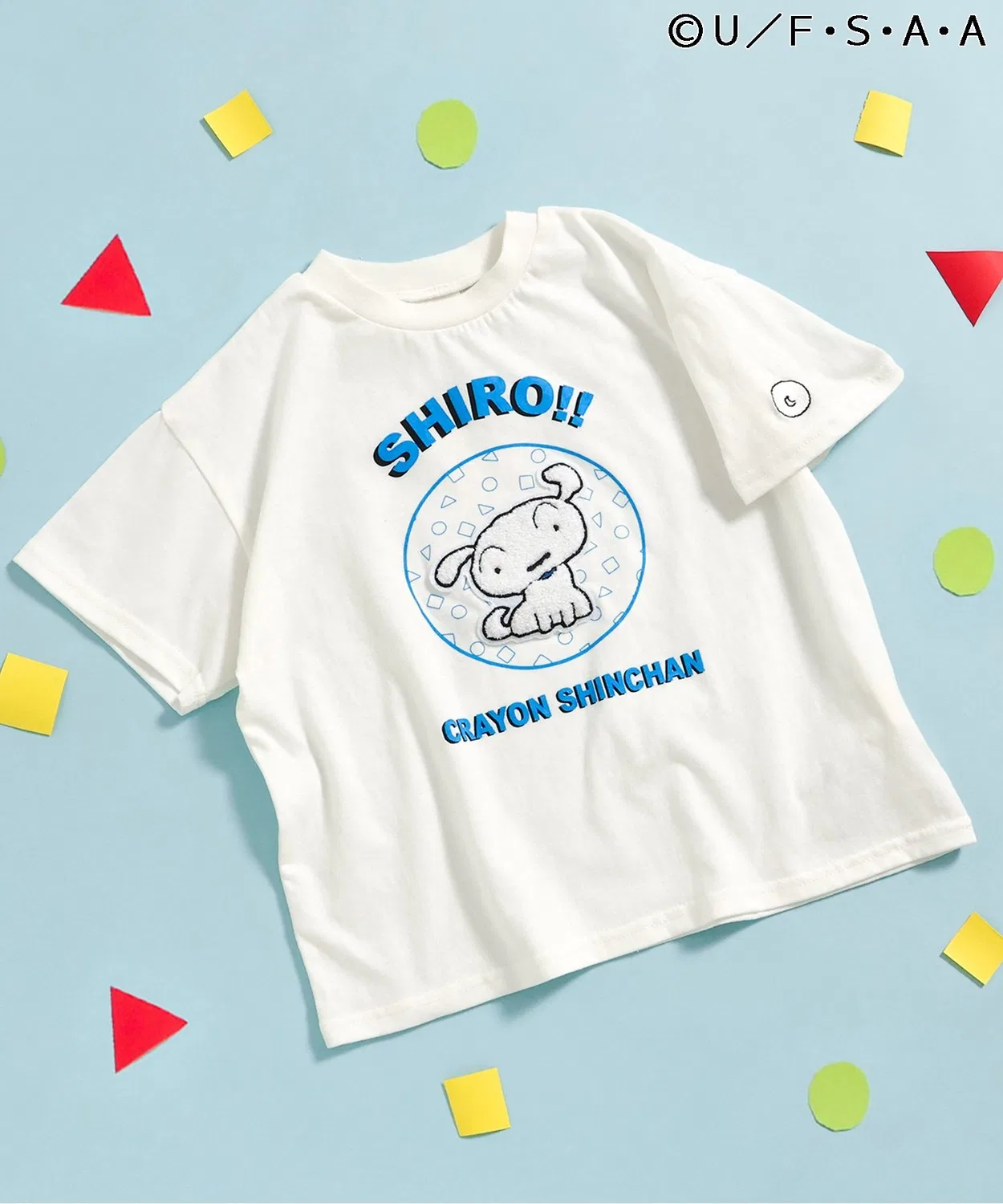 Детская футболка с принтом Сагара Ваппен Креон Син-тян BREEZE, Off White