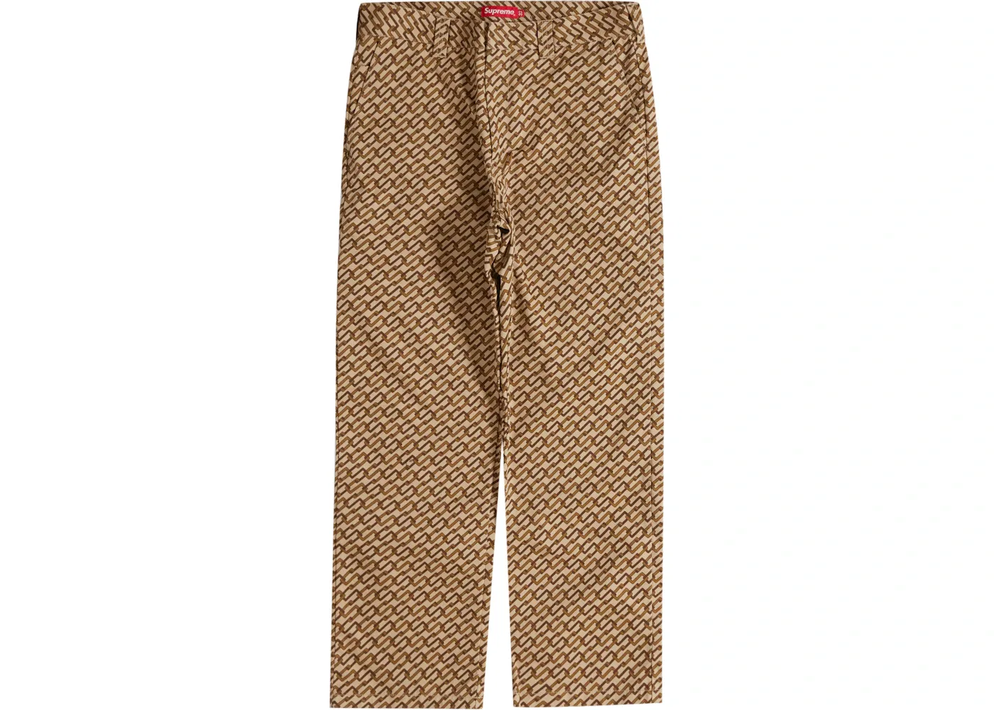 Мужские брюки с монограмой Supreme Pant (SS22), Khaki Monogram