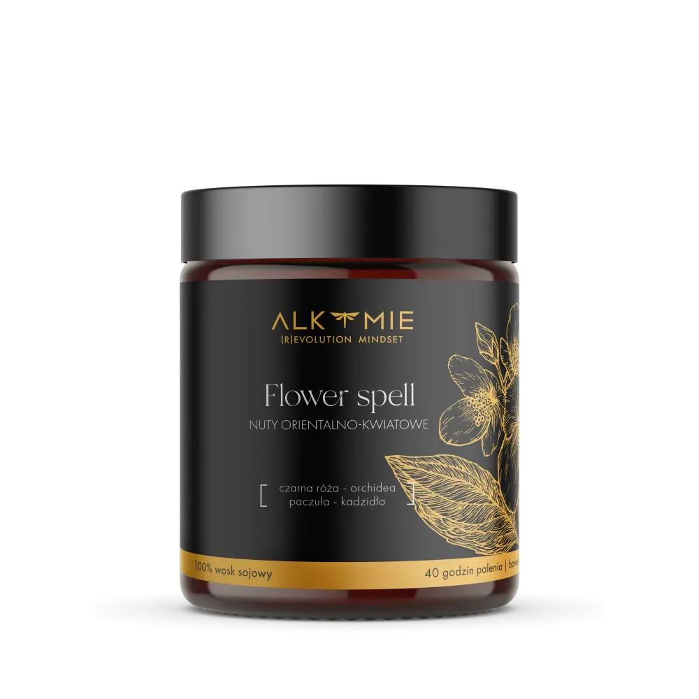 

Alkmie Flower Spell соевая ароматическая свеча, 180 мл
