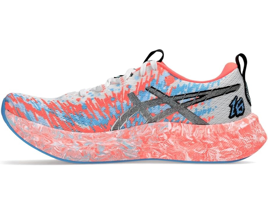 Кроссовки ASICS Noosa Tri 16, цвет White/Sunrise Red — фото 4