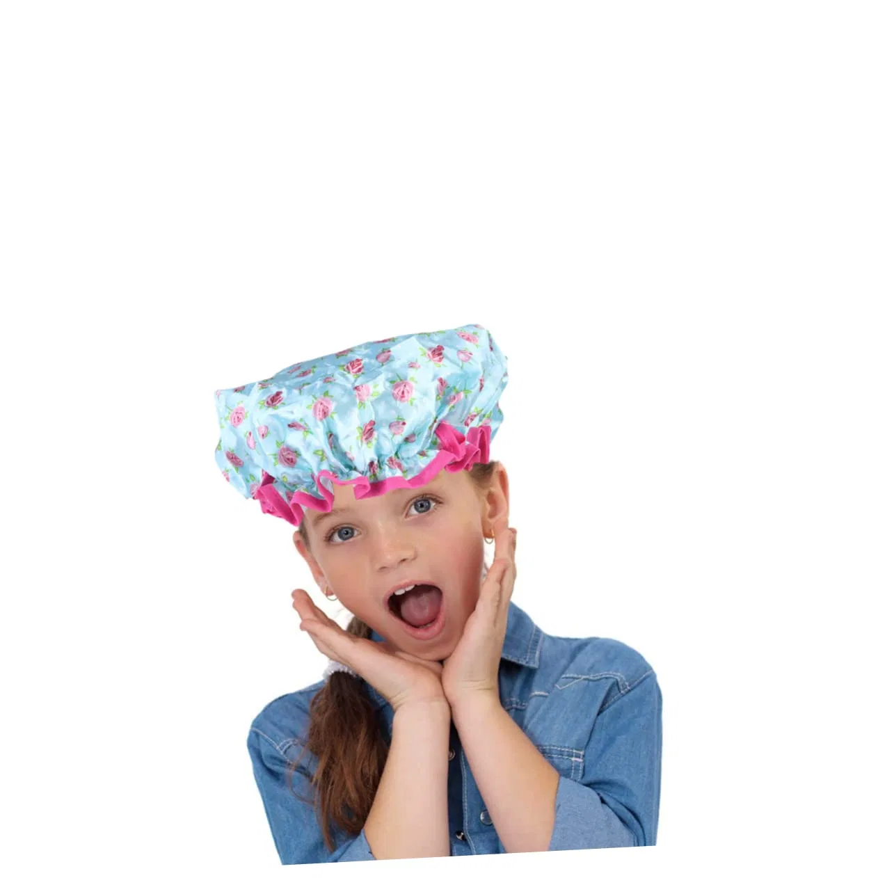 Шапочка для душа, Minkissy, 2 шт, 25x25 см, Multi