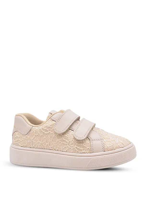 Детские туфли для девочек с принтом Emma Kids A More, Beige