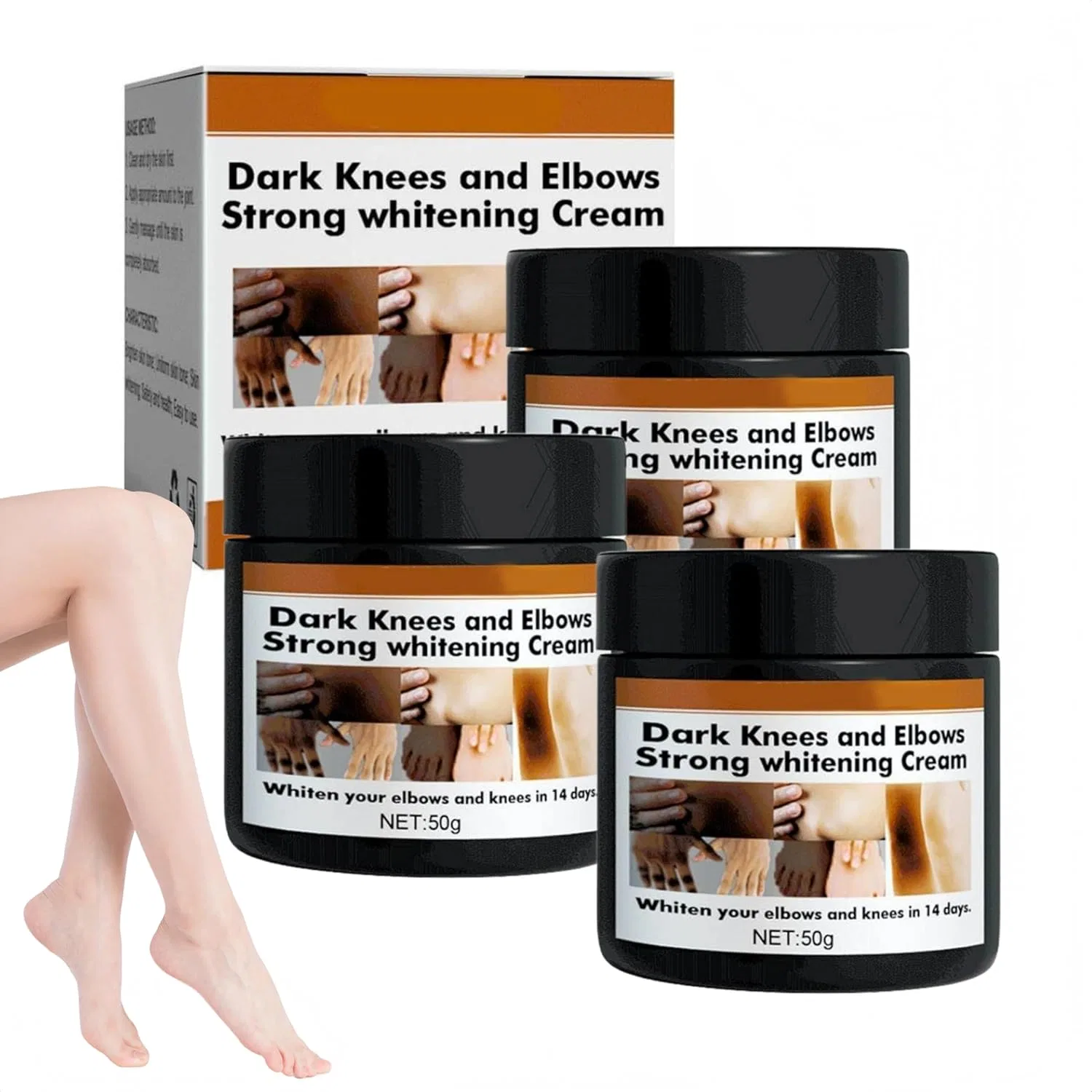 Отбеливающий крем для тела, Strong Whitening Cream, 50 г Generisch