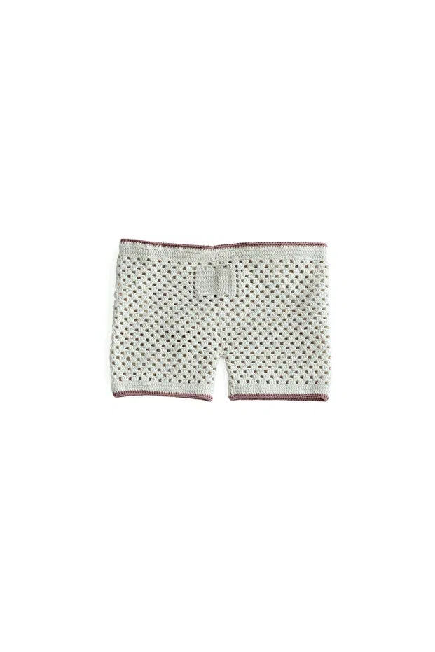Детские шорты для девочек хлопковые Bienvenu Baby, Nude Color — фото 4