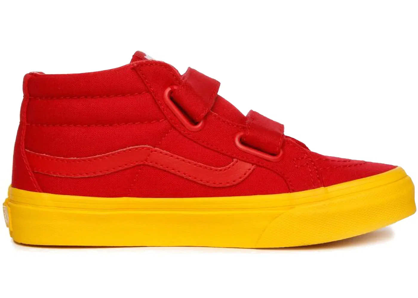 Детские кроссовки Lifestyle Vans SK8-Mid Reissue V, Red/Gold