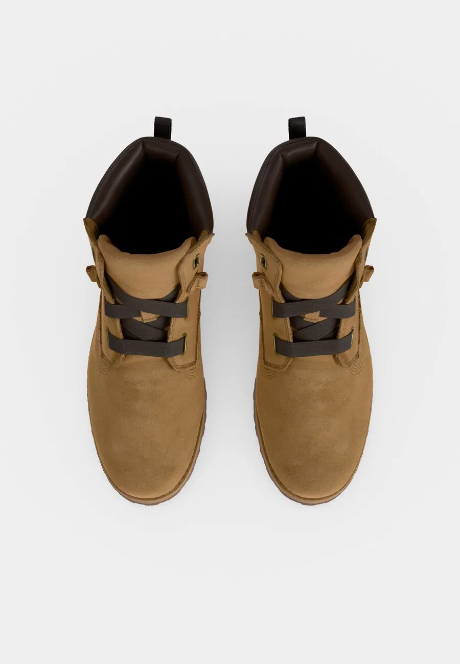 Ботинки TIMBERLAND светло-коричневого и темно-коричневого цвета — фото 4