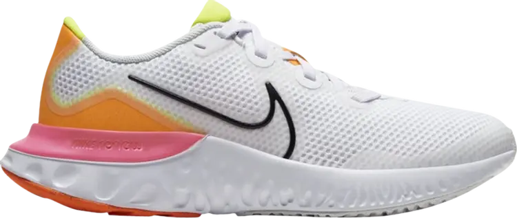 

Кроссовки Nike Renew Run GS 'White Pink Blast', белый