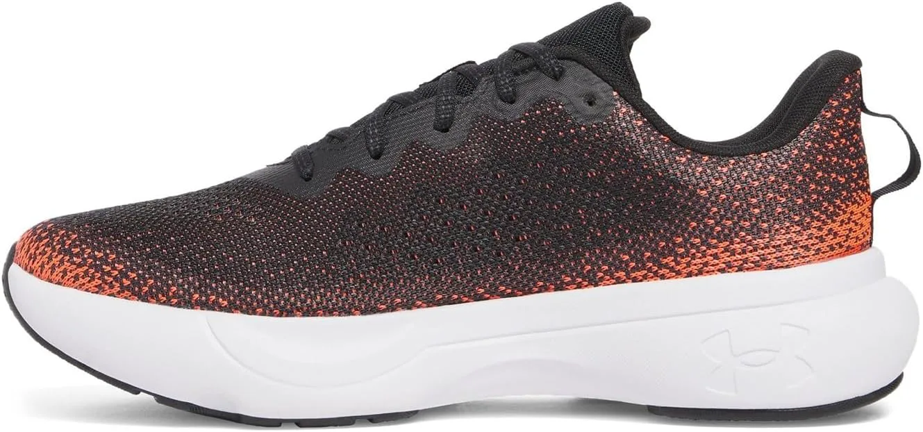 Мужские беговые кроссовки Under Armour Infinite, черный/красный — фото 2